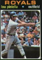 1971 Topps Baseball Cards      035      Lou Piniella